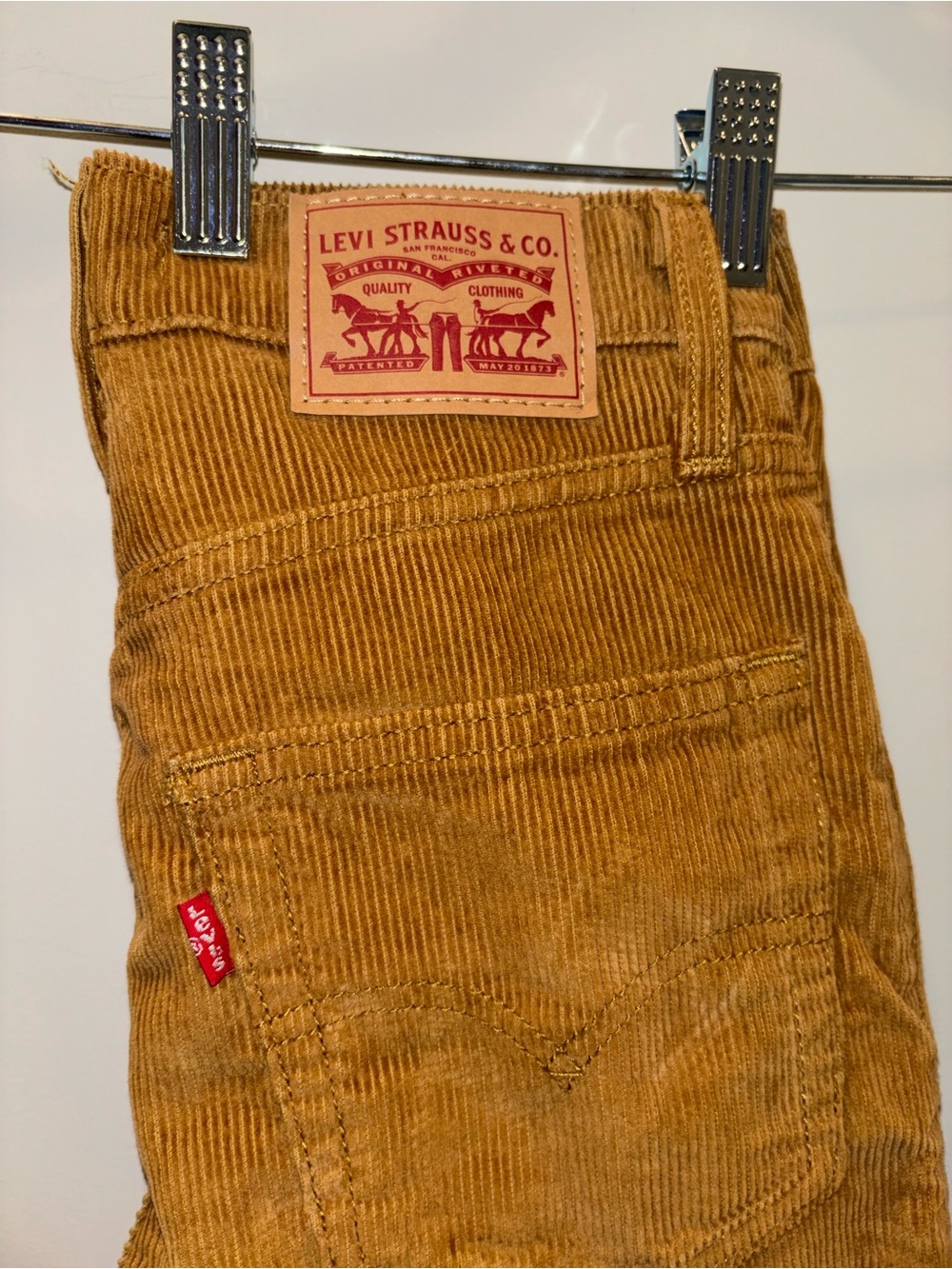 Levi's 94 Baggy Corduroy Pants in Camel